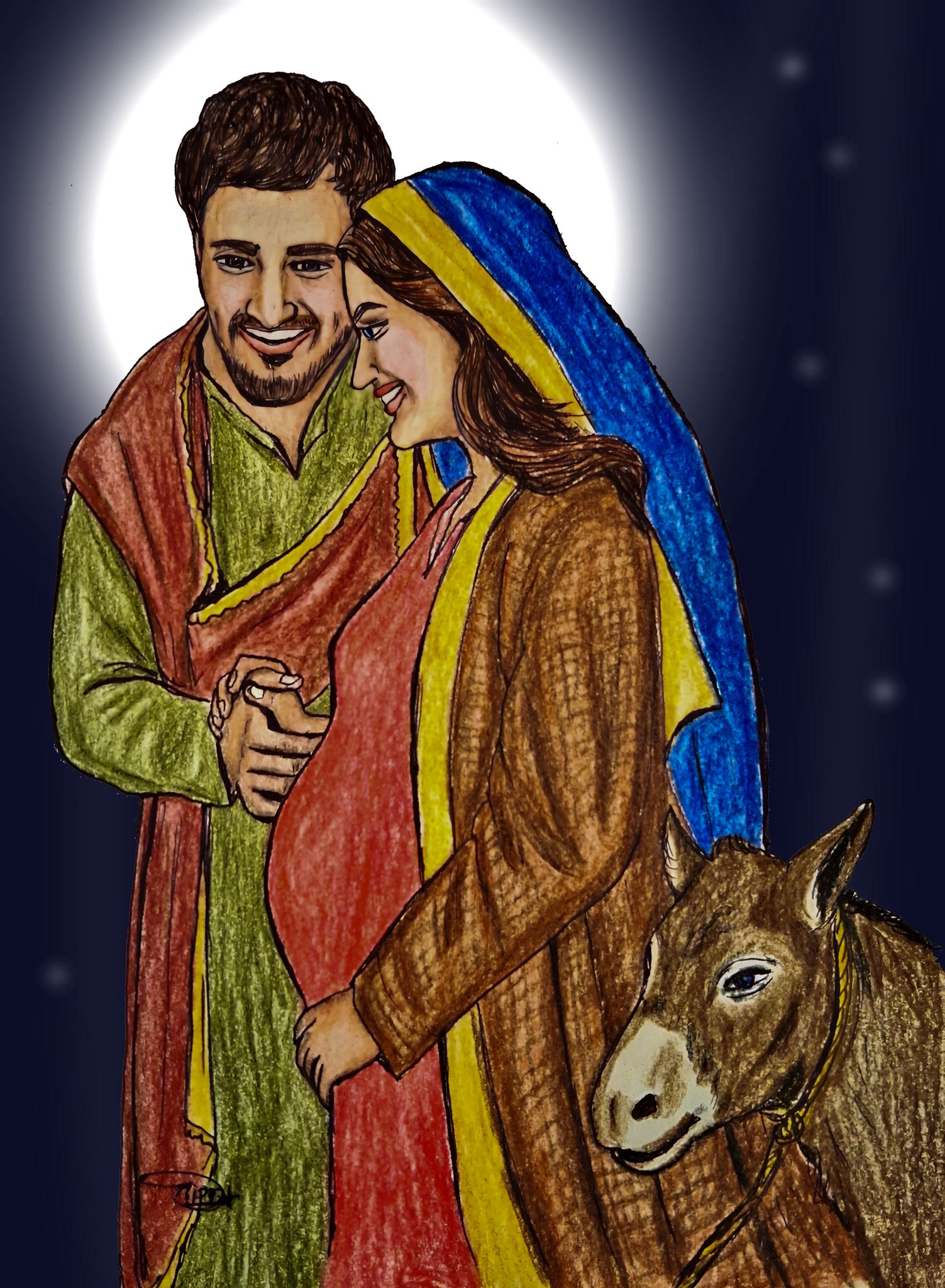 St. Joseph and Mother Mary