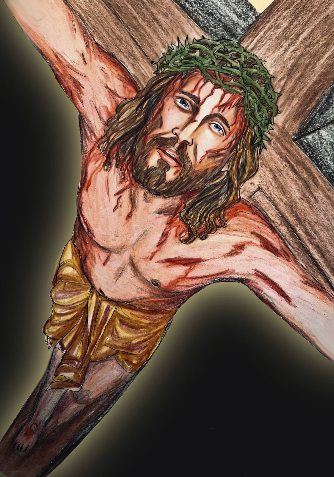 On the cross