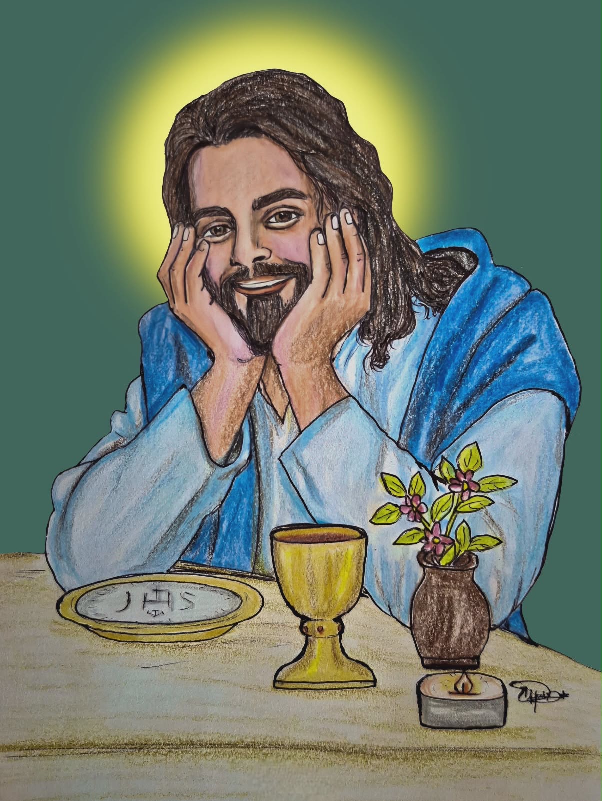 He is waiting for you
